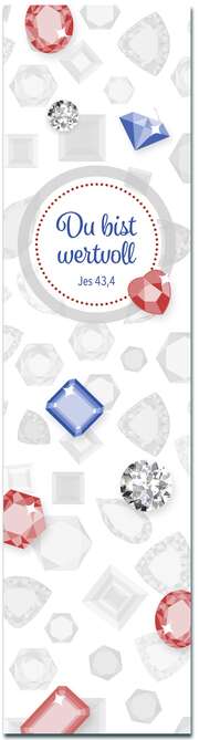 Set: Kristall-Bleistift mit Lesezeichen - blau Set: Kristall-Bleistift mit Lesezeichen - blau