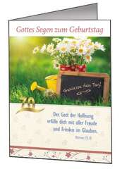 Faltkarten Geburtstag, 5 Stück Faltkarten Geburtstag, 5 Stück