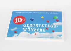 Postkarten-Set - Geburtstagswünsche - 10+1 Stk.
