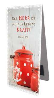 Magnetlesezeichen - Rotes Emailgeschirr Magnetlesezeichen - Rotes Emailgeschirr