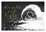 Postkarte - Be salt und light Postkarte - Be salt und light