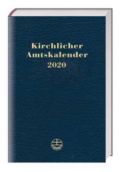 Kirchlicher Amtskalender 2020 - blau