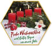 Schafmilchseife Stern "Frohe Weihnachten" (Kerzen) Schafmilchseife Stern "Frohe Weihnachten" (Kerzen)