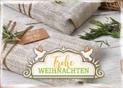 Postkartenserie "Jutepäckchen" - 12 Stück Postkartenserie "Jutepäckchen" - 12 Stück