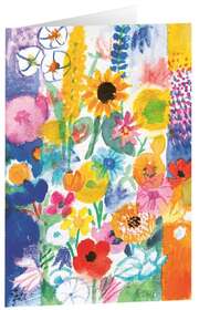 Andreas Felger - Kunstkarten "Bunte Wiesenblumen" - 5 Stk Kunstkarten "Bunte Wiesenblumen" - 5 Stk