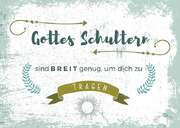 Postkarten "Gottes Schultern" 4er-Serie Postkarten "Gottes Schultern" 4er-Serie