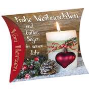 Schafmilchseife Herz "Frohe Weihnachten" Schafmilchseife Herz "Frohe Weihnachten"