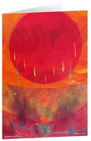 Jörgen Habedank - Kunstkarten "Sun corona-settle down" - 5 Stk. Kunstkarten "Sun corona-settle down" - 5 Stk.