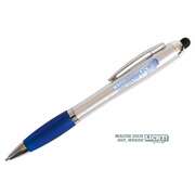 Kugelschreiber mit LED-Licht - blau