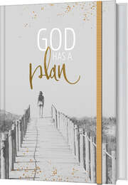 Notizbuch "God has a plan"