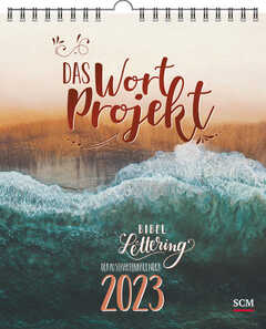 Das WortProjekt: Der Bibel-Lettering-Postkartenkalender 2023