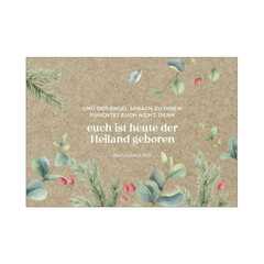 Postkarte "Und der Engel sprach zu ihnen..."