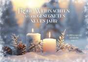 Postkarten "Frohe Weihnachten" - Kerzen 12 Stück Postkarten "Frohe Weihnachten" - Kerzen 12 Stück