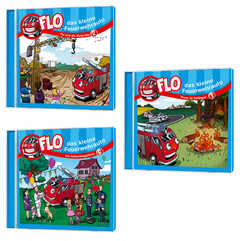 Flo - Flo - das kleine Feuerwehrauto - CD-Set 9 Flo - das kleine Feuerwehrauto - CD-Set 9