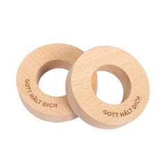Untersetzer-Set Holz für Eier Untersetzer-Set Holz für Eier