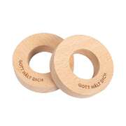 Untersetzer-Set Holz für Eier Untersetzer-Set Holz für Eier