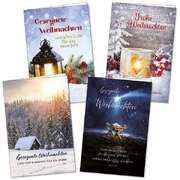 Weihnachts-Faltkarten-Serie 4 Stk. Weihnachts-Faltkarten-Serie 4 Stk.