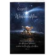 Faltkarte: Gesegnete Weihnachten Lk.2,11 Faltkarte: Gesegnete Weihnachten Lk.2,11