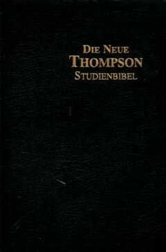Neue Thompson Studienbibel - schwarz mit Griffregister
