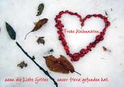 Faltkarte " Wenn die Liebe Gottes..." - 5 Stück Faltkarte " Wenn die Liebe Gottes..." - 5 Stück