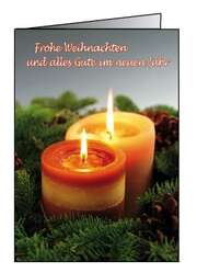 Faltkarten Weihnachten, 5 Stück Faltkarten Weihnachten, 5 Stück