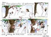 Postkarte "Denn der Menschensohn ist gekommen" - 10-er Paket Postkarte "Denn der Menschensohn ist gekommen" - 10-er Paket
