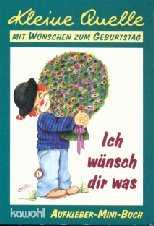 Aufkleber-Mini-Buch "Ich wünsch dir was"