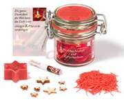 Glasdose - "Weihnachtsduft und Kerzenschein" Glasdose - "Weihnachtsduft und Kerzenschein"