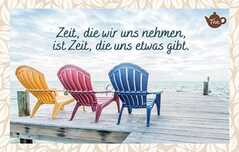 Ernst Ferstl - Tee-Postkarte - Zeit die wir uns nehmen, Tee-Postkarte - Zeit die wir uns nehmen,