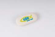 Radiergummi "God never fails" Radiergummi "God never fails"