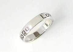 Fingerring "Faith Hope Love" - Unigröße Fingerring "Faith Hope Love" - Unigröße