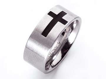 Stahlschmuck Ring - 19 mm