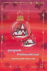 Faltkartenserie Weihnachten - 5 Stück Faltkartenserie Weihnachten - 5 Stück