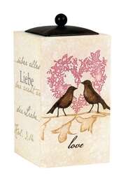 Teelicht "Über alles zieht an die Liebe" Teelicht "Über alles zieht an die Liebe"