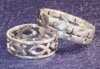 Fingerring "Kreuze" - ausgestanzt - 17 mm Fingerring "Kreuze" - ausgestanzt - 17 mm