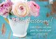 Tee-Postkarte - Gute Besserung! Tee-Postkarte - Gute Besserung!
