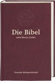 Die Bibel nach Martin Luther Großausgabe burgunderrot