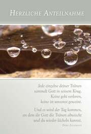 Doro Zachmann - Faltkarte: Herzliche Anteilnahme - Trauer Faltkarte: Herzliche Anteilnahme - Trauer