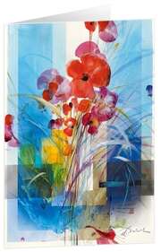 Eberhard Münch - Kunstkarten "Mohn" Kunstkarten "Mohn"
