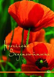Kurt Scherer - Grußkarte - Herzliche Segenswünsche Grußkarte - Herzliche Segenswünsche
