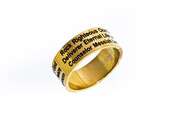 Fingerring "Names of Jesus" - 19mm Fingerring "Names of Jesus" - 19mm