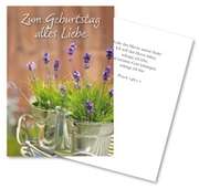 Zum Geburtstag alles Liebe - Faltkarte Zum Geburtstag alles Liebe - Faltkarte