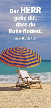 Magnetlesezeichen - "Der Herr gebe dir, dass du Ruhe findest" Magnetlesezeichen - "Der Herr gebe dir, dass du Ruhe findest"