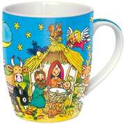 Adventskalender-Tasse "Stall-Krippe" Adventskalender-Tasse "Stall-Krippe"