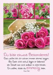 Ruth Heil - Postkarten: Du bist etwas Besonderes!, 4 Stück Postkarten: Du bist etwas Besonderes!, 4 Stück