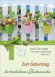 Postkarten Geburtstag, 6 Stück Postkarten Geburtstag, 6 Stück