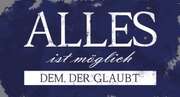 Wandschmuckschild - Alles ist möglich Wandschmuckschild - Alles ist möglich