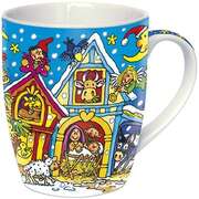Adventskalender-Tasse "Herbergs-Krippe" Adventskalender-Tasse "Herbergs-Krippe"