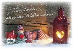 Coffee to send "Von Herzen gesegnete Weihnachten"