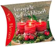 Schafmilchseife Herz "Gesegnete Weihnachtszeit" Schafmilchseife Herz "Gesegnete Weihnachtszeit"